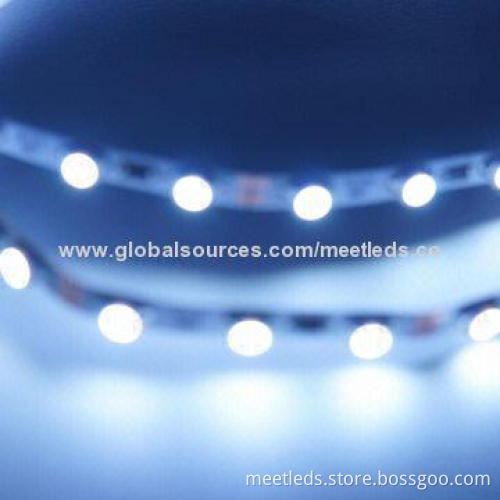 4mm Width 3528 SMD 90 LEDs Per Meter Waterproof IP68 LED Tape Lights, 12V DC Operating Voltage